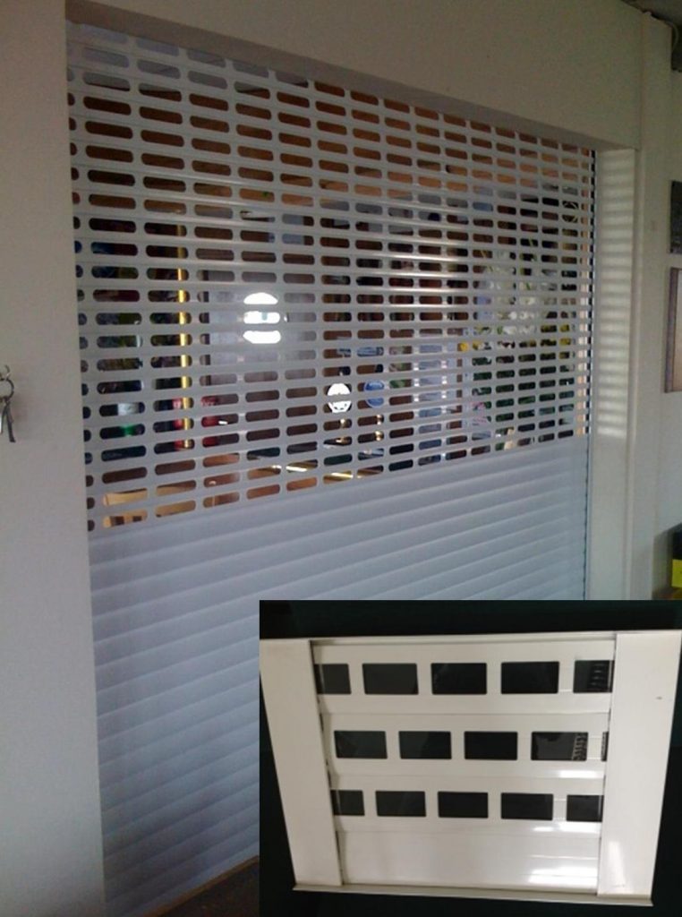 Perforated roller shutters Air Flow