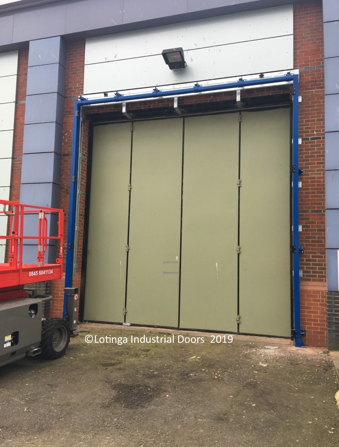 Industrial Acoustic BiFolding Doors Industrial Doors Shutters