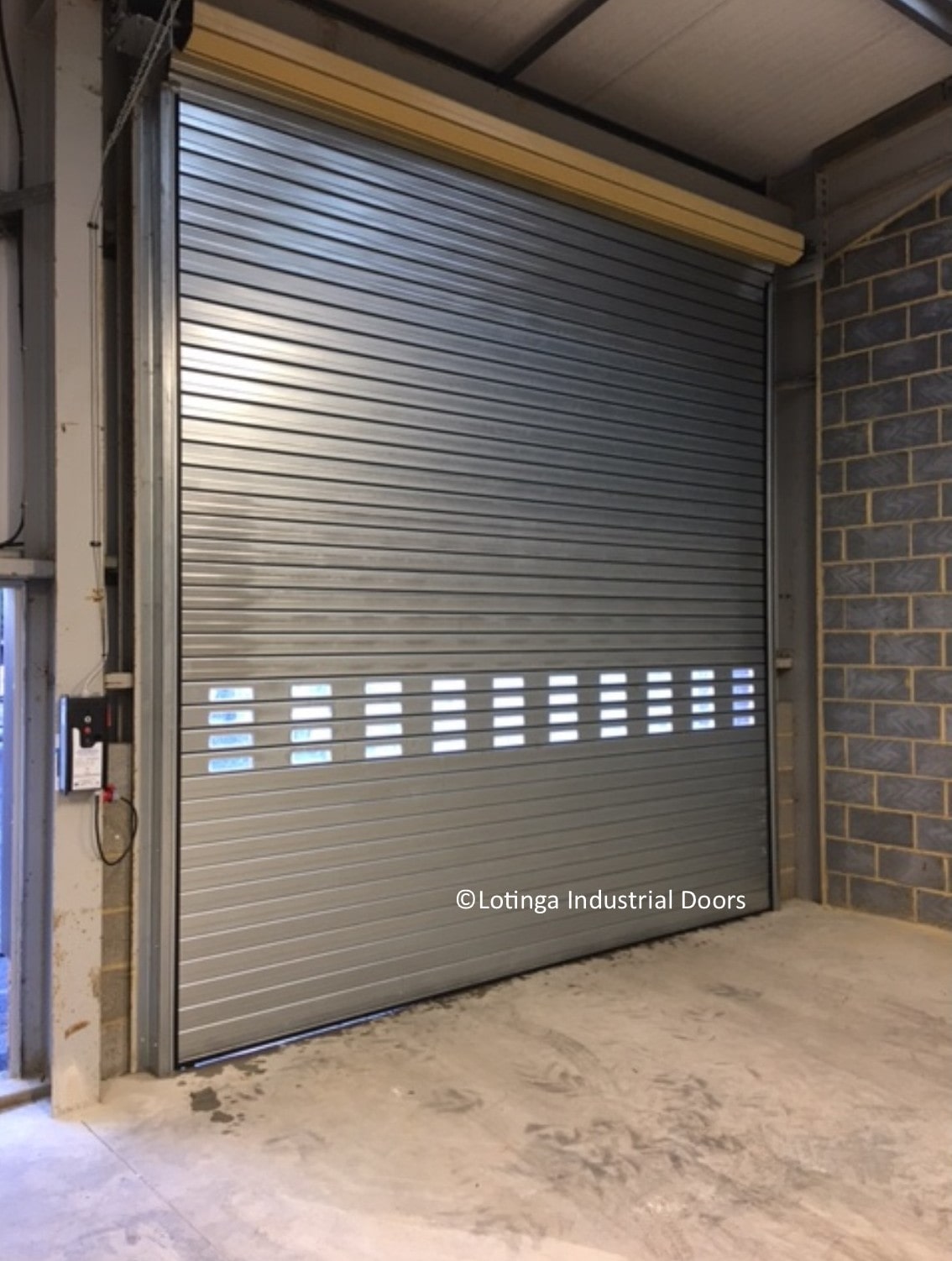 Perforated roller shutters Air Flow