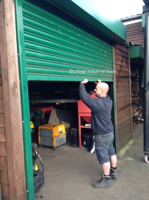 Roller Shutter Garage Door