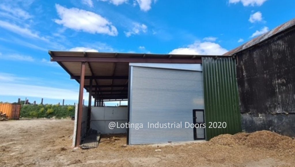 Galvanised Agricultural Shutter