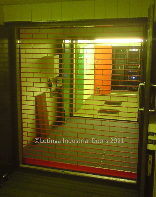 Brick Bond Roller Shutter