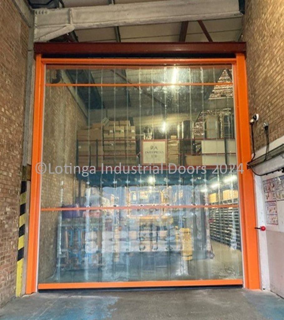 Fast Action Warehouse Door