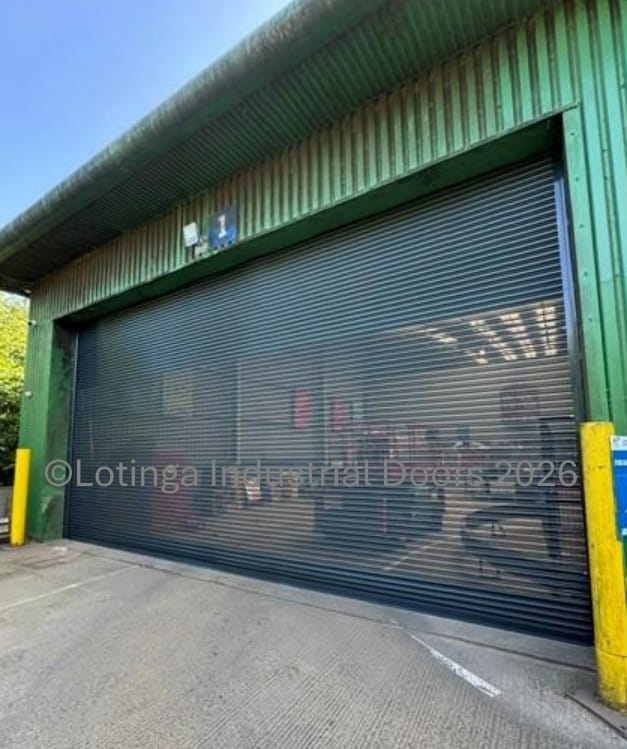Brick Bond Roller Shutter